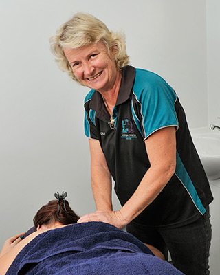 Sandra Forster, owner of Aroma Touch Massage & Remedial Therapies